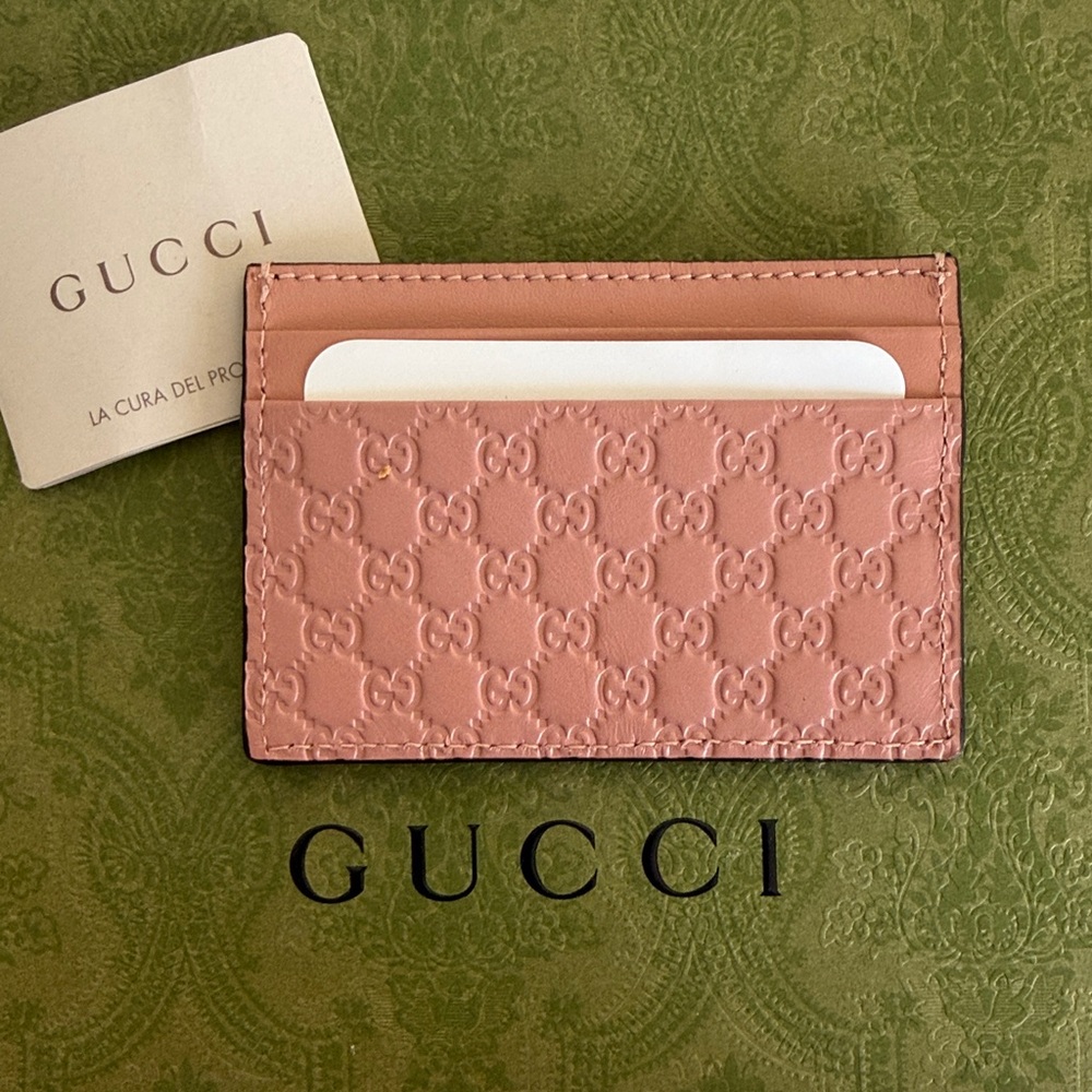 Gucci Microguccissima Card Holder, NWOT - Picture 2 of 10